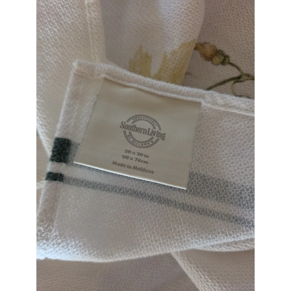 Southern Living Pheasant & Williams Sonoma Orange Waffle Tea Towels